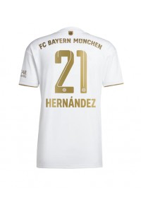 Bayern Munich Lucas Hernandez #21 Voetbaltruitje Uit tenue 2022-23 Korte Mouw